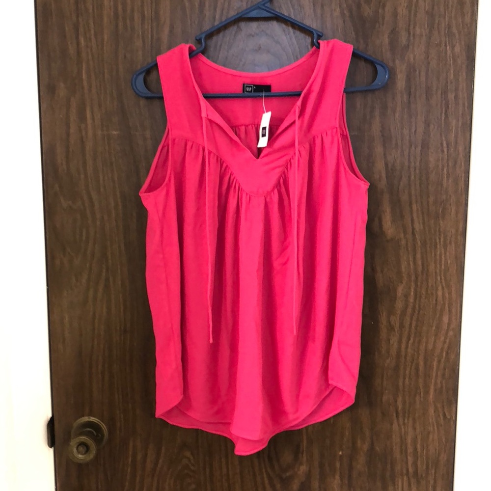 GAP Blouse Small- Royal Fuchsia- Small NWT